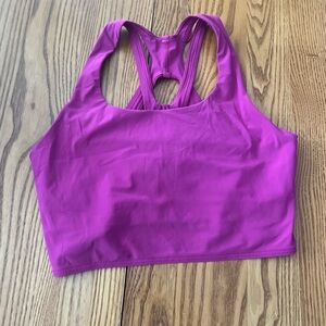 Lululemon Athletica fuschia Racerback Sports Bra